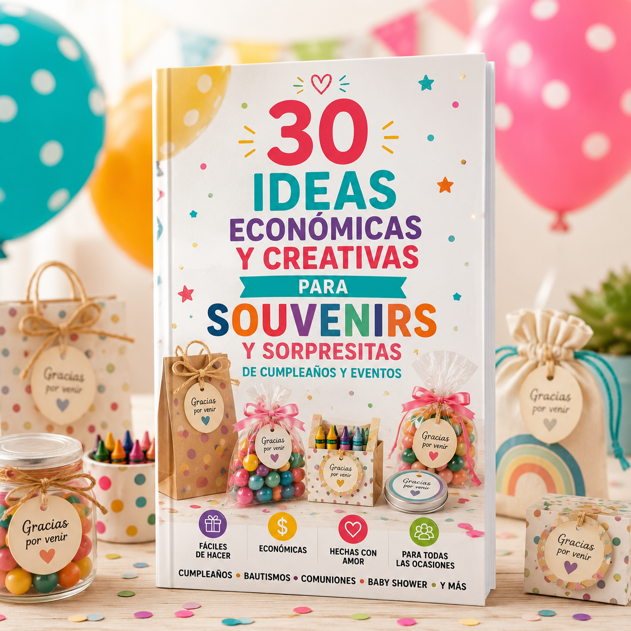 Creá Souvenirs Hermosos sin Gastar de Más: 30 Ideas Paso a Paso